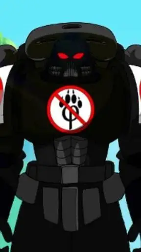 ai character: anti-furry background