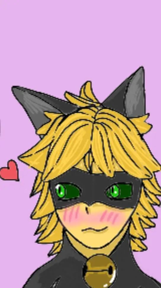 ai character: 💚🐾FlirtyCatNoir🐾💚 background