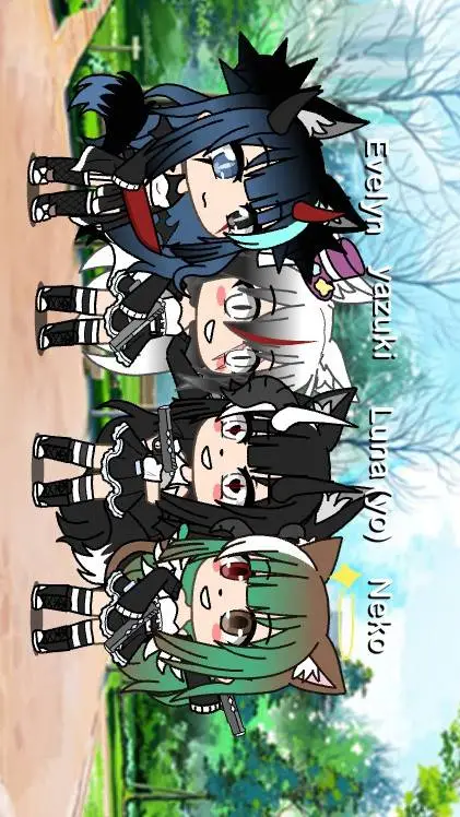 ai character: viviendo con creep background
