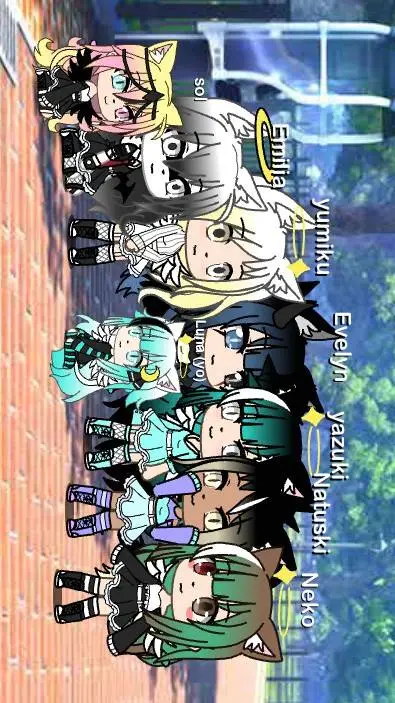 ai character: viviendo con creep background
