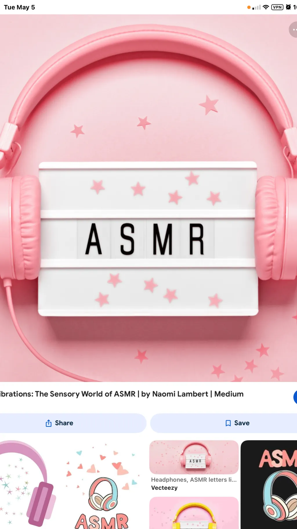 ai character: ASMR background