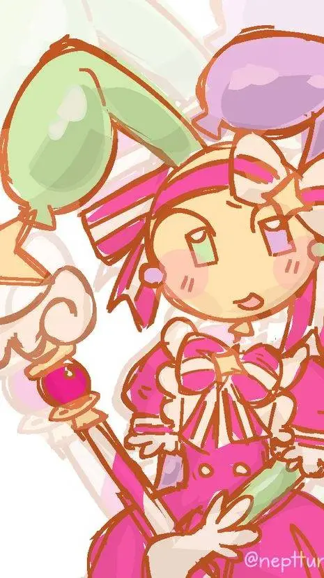 ai character: Retry Now Looey XD background