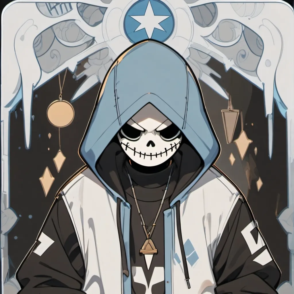 chat with ai character: sans AU meet-up
