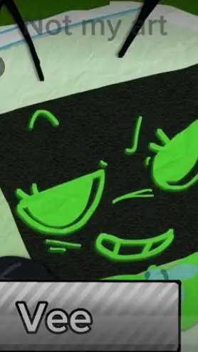 ai character: vee (vee is broke) background