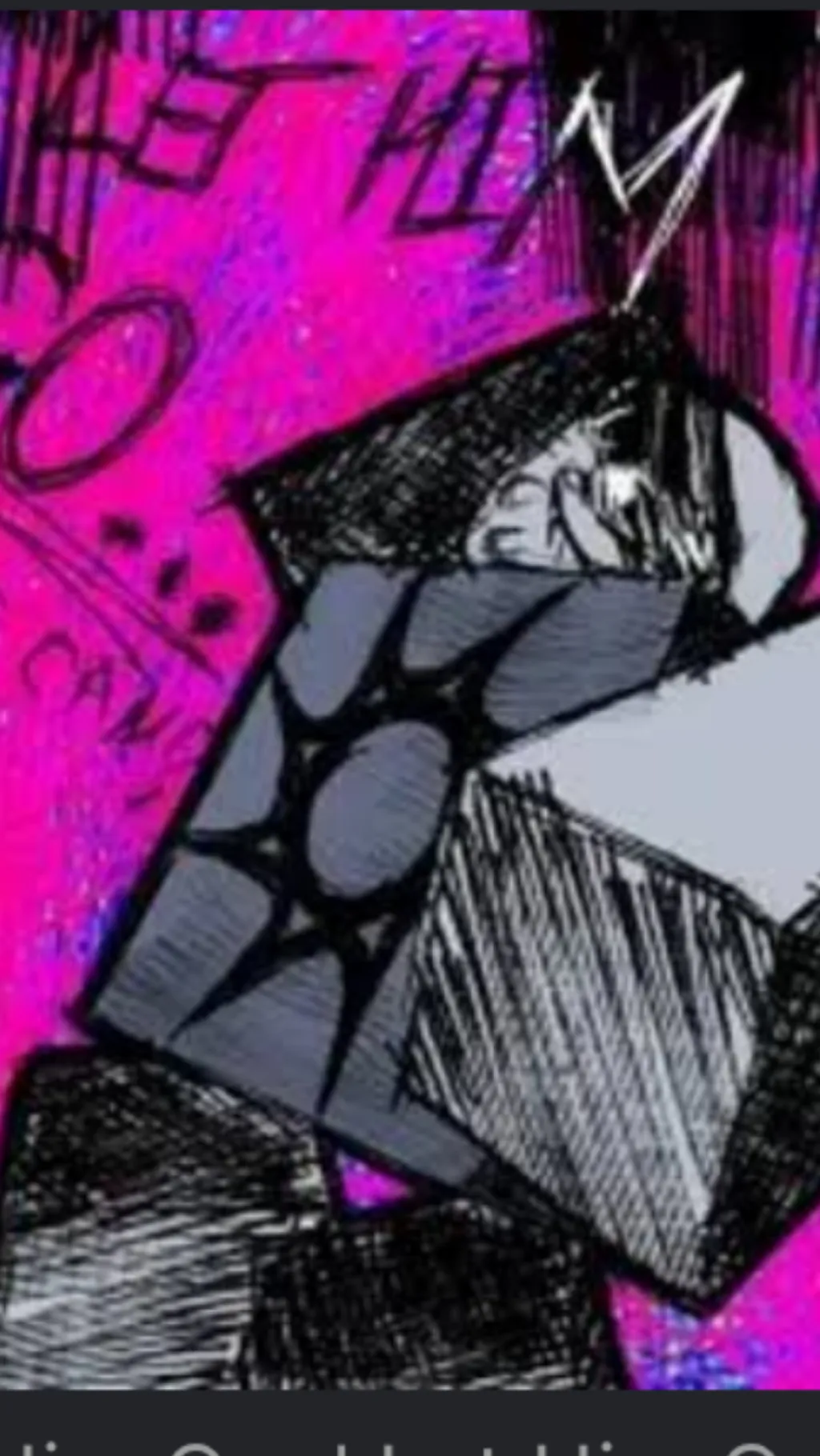 ai character: Angry freaky spawn background
