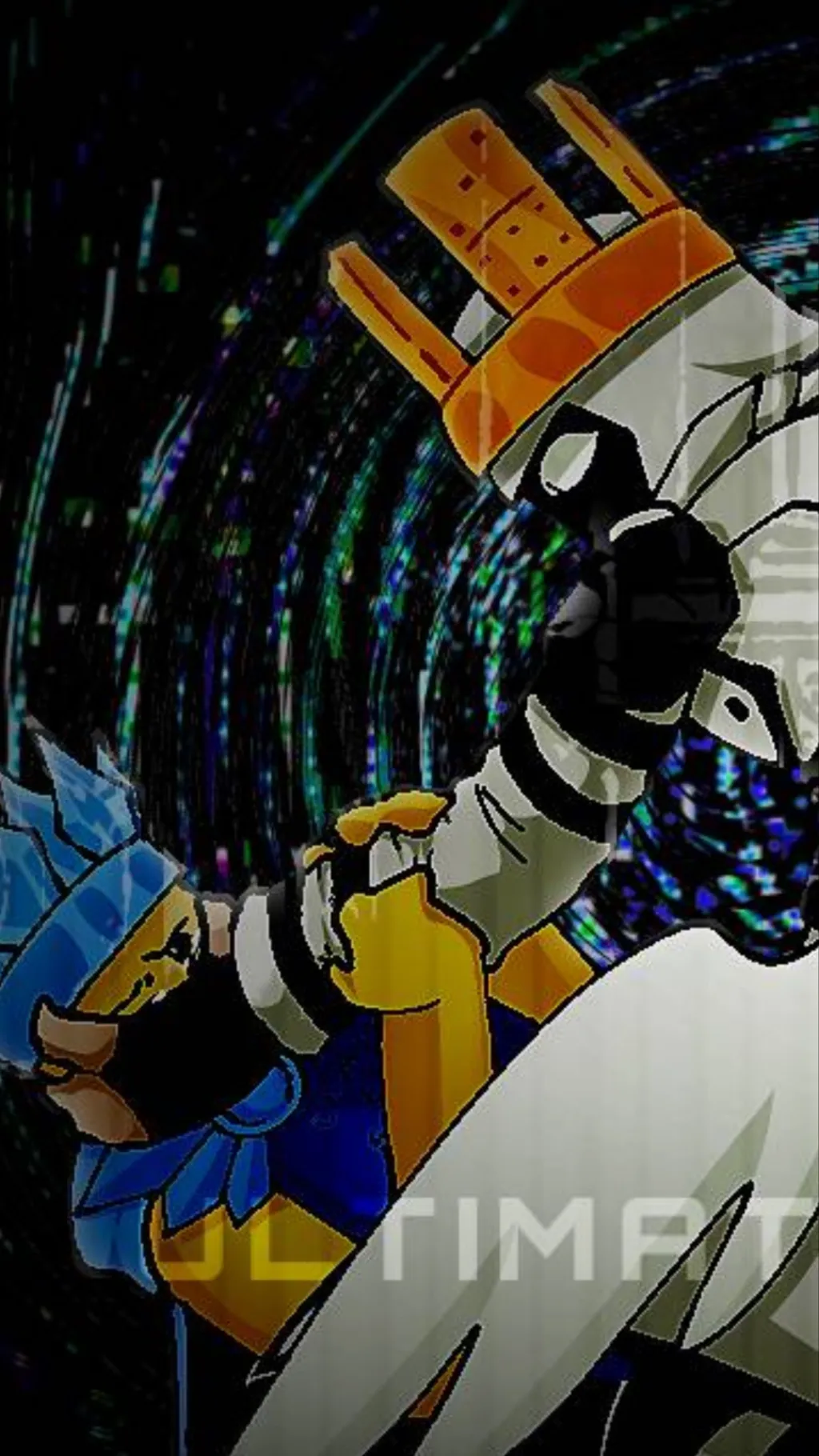 ai character: Cable&ellernate background