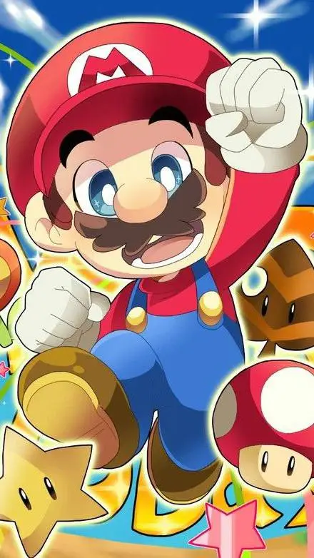 ai character: Mario background