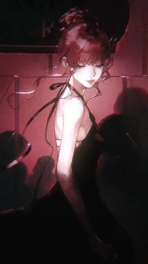 ai character: cherry ~  background