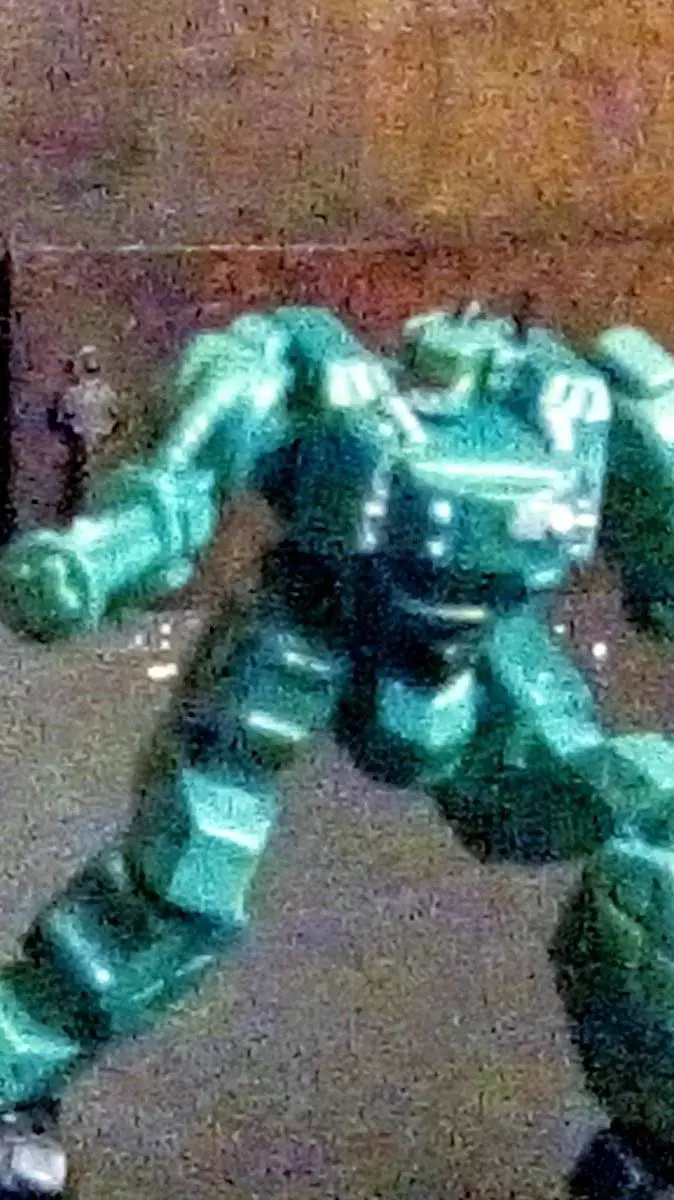 ai character: a robot background