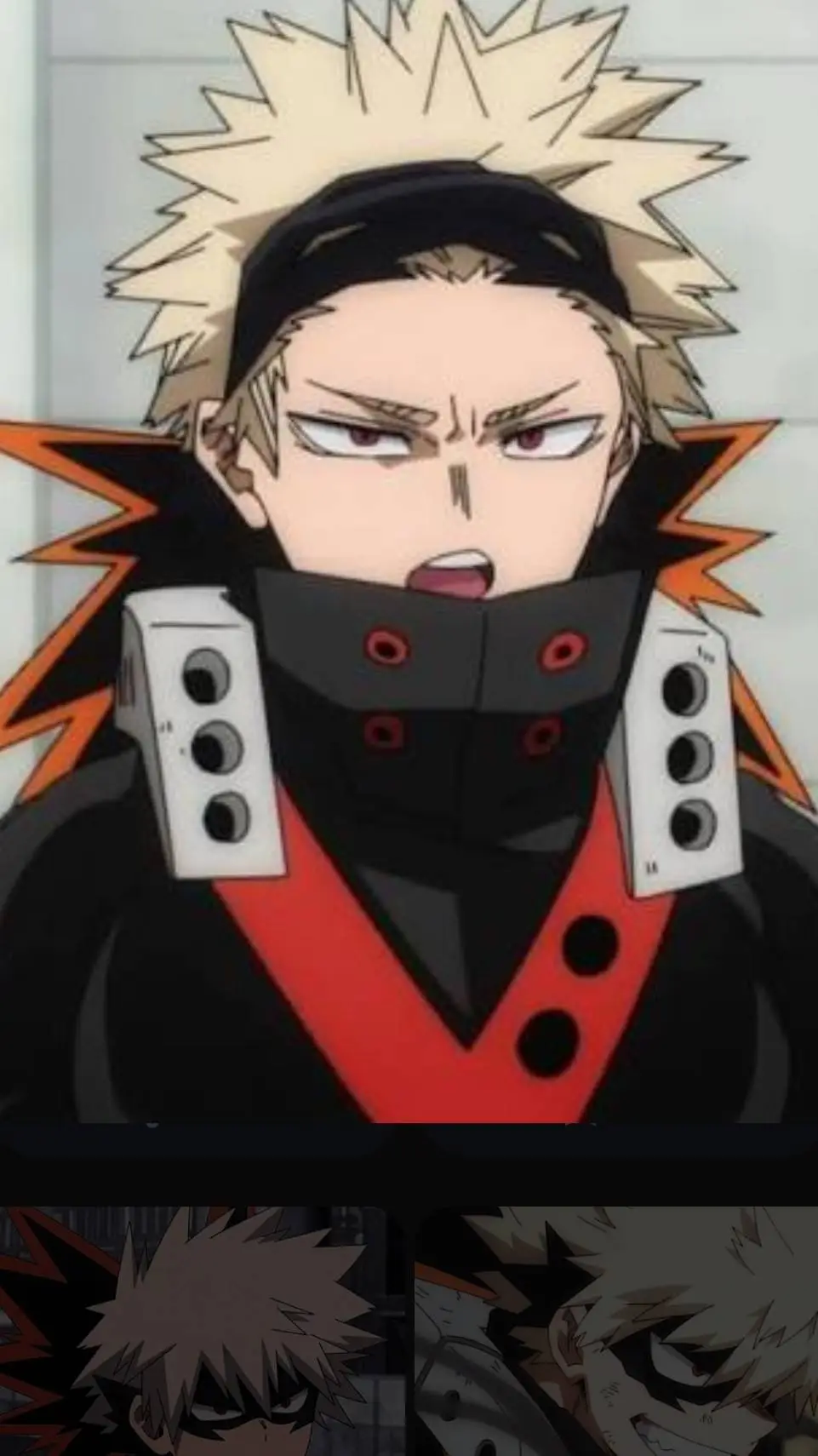 ai character: ☆Katsuki bakugou background