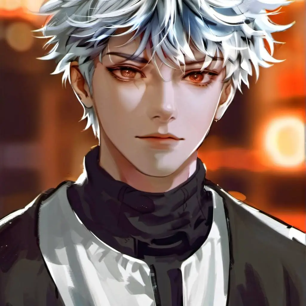 ai character: NEW STUDENT JJK background