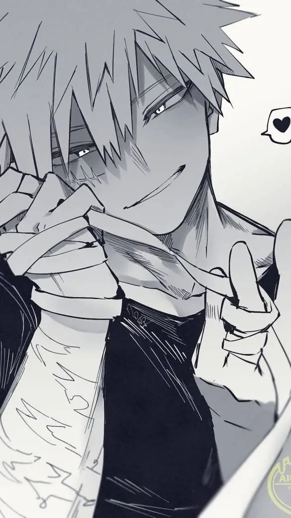 ai character: Katsuki Bakugo background