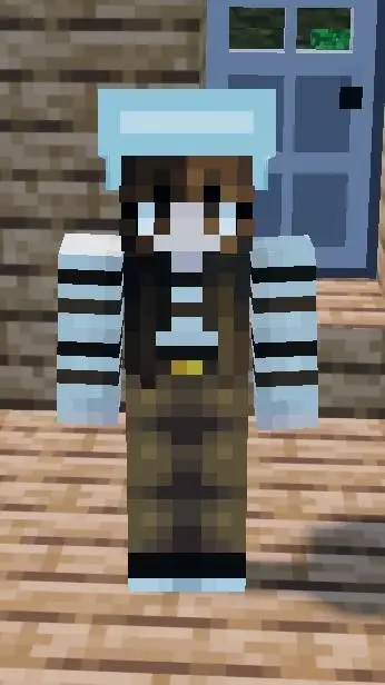 ai character: MINECRAFT!! background