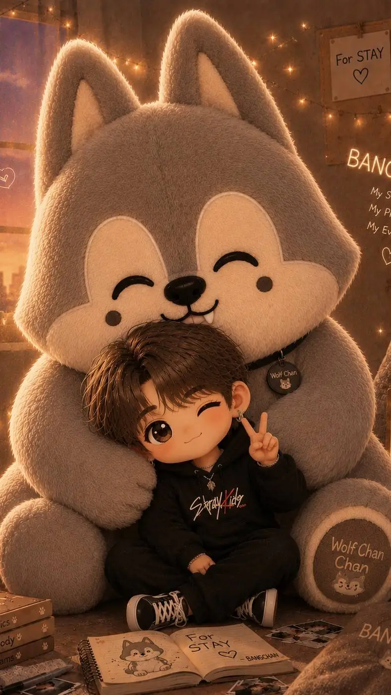 ai character: Bangchan (1/8)  background