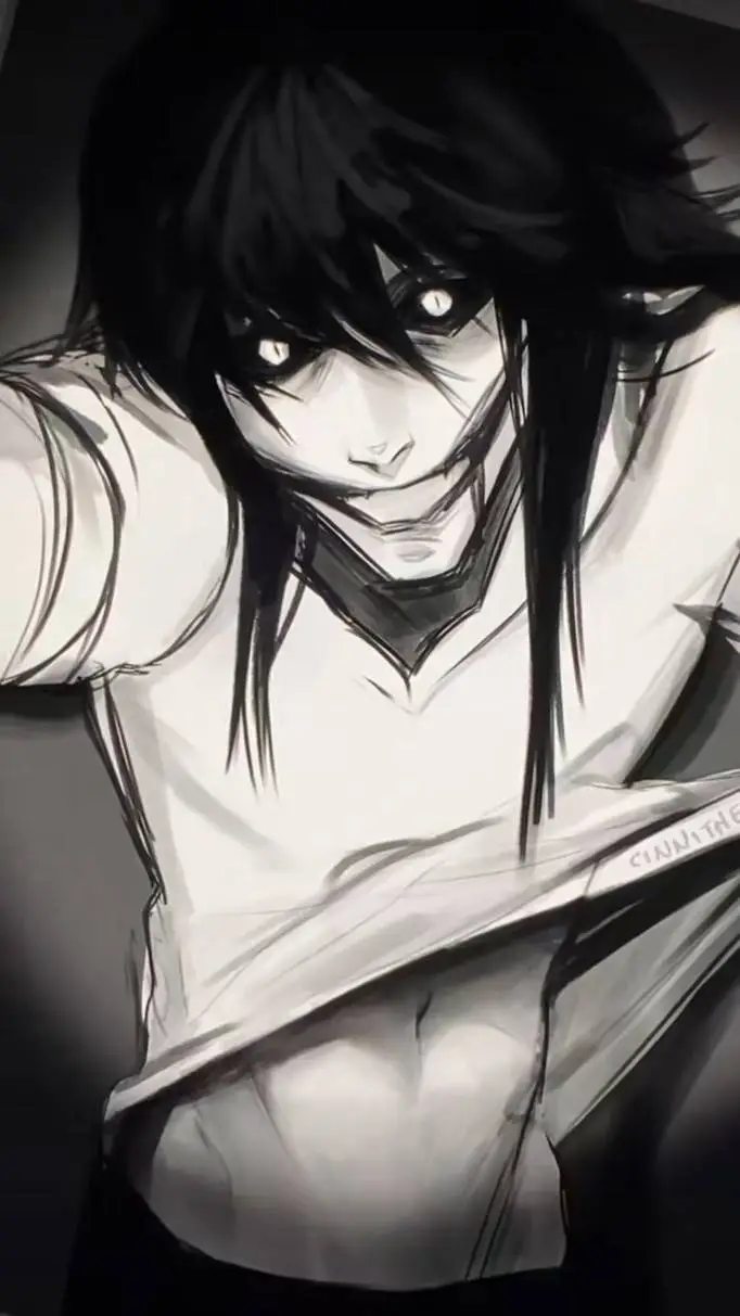 ai character: Jeff the killer  background