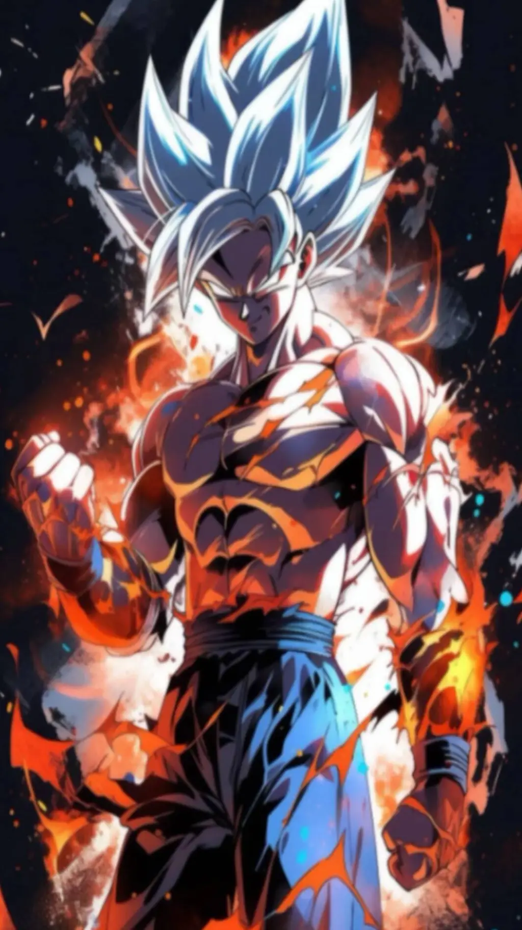 ai character: son goku background