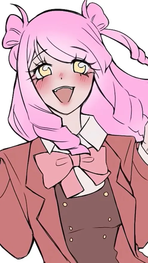 ai character: 🌸🍓 gabby🍓🌸  background