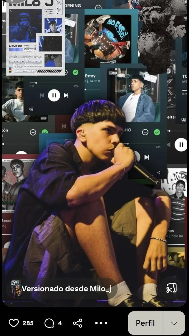 ai character: Milo J background