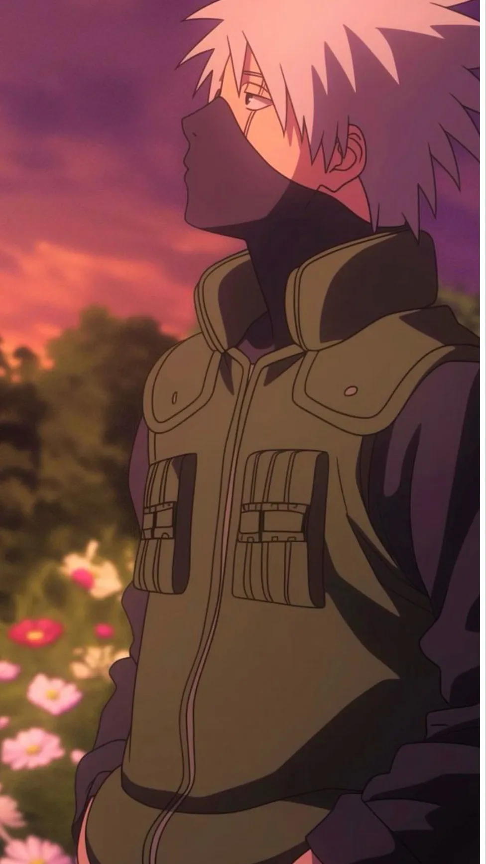 ai character: Kakashi sensei background