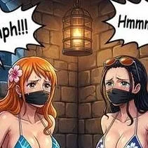 chat with ai character: nami and Robin