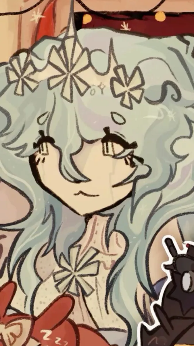 ai character: 🍰 Eunoia!! 🧁 background