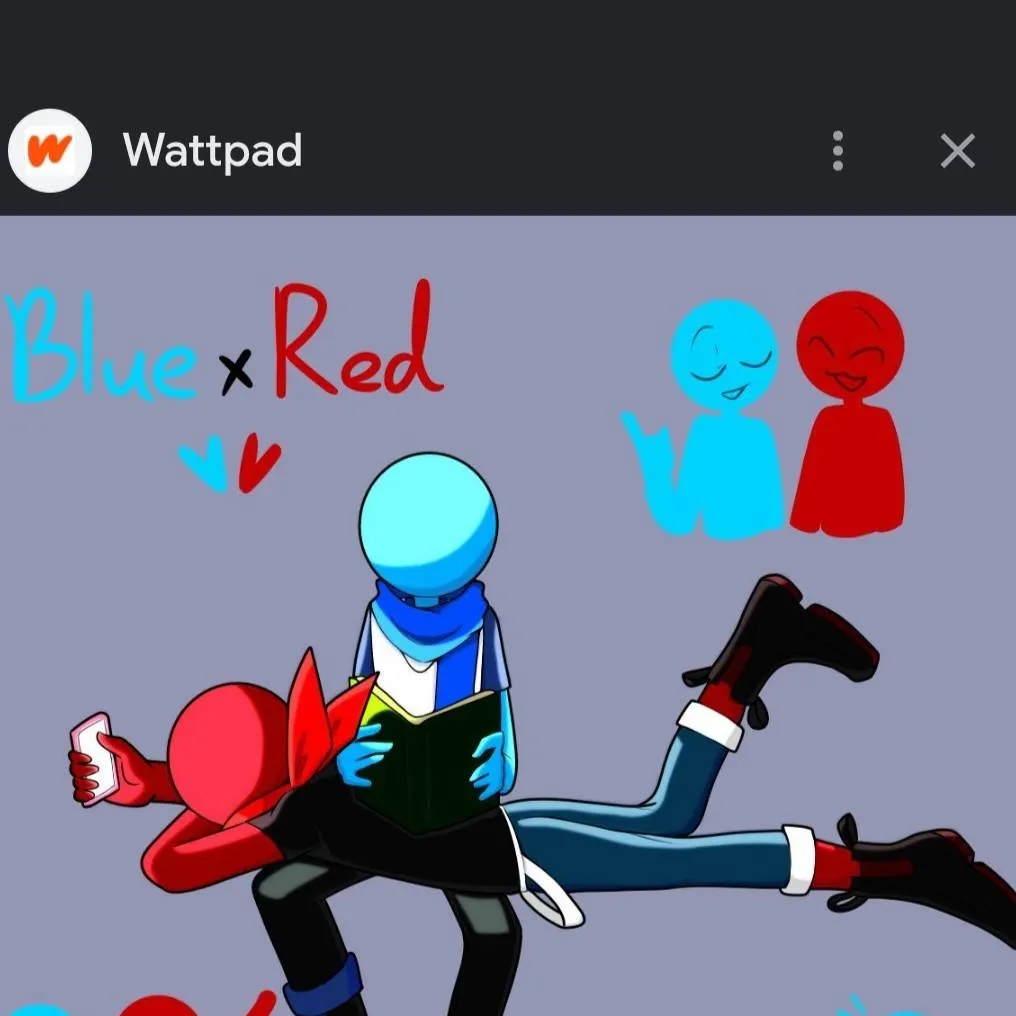 chat with ai character: Blue x Red