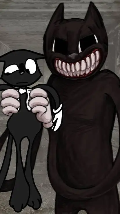 ai character: Cartoon Cat background