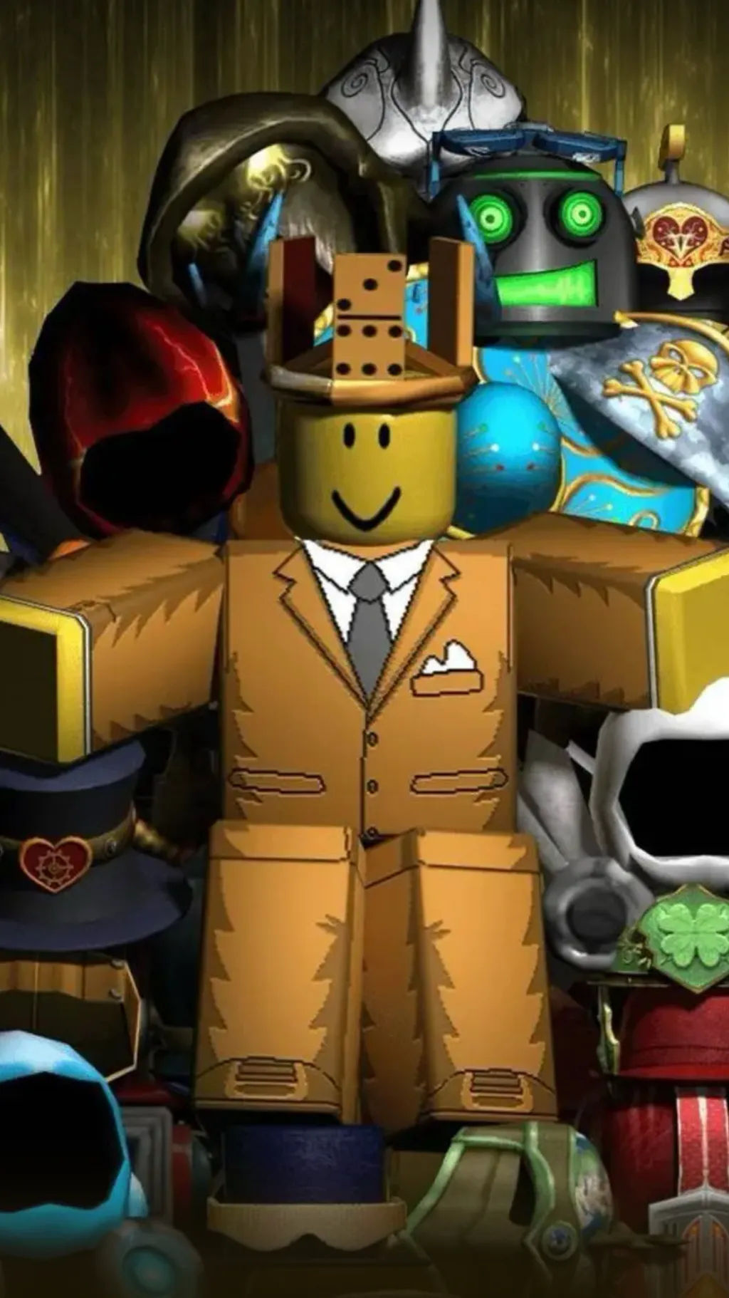 ai character: Roblox admin background