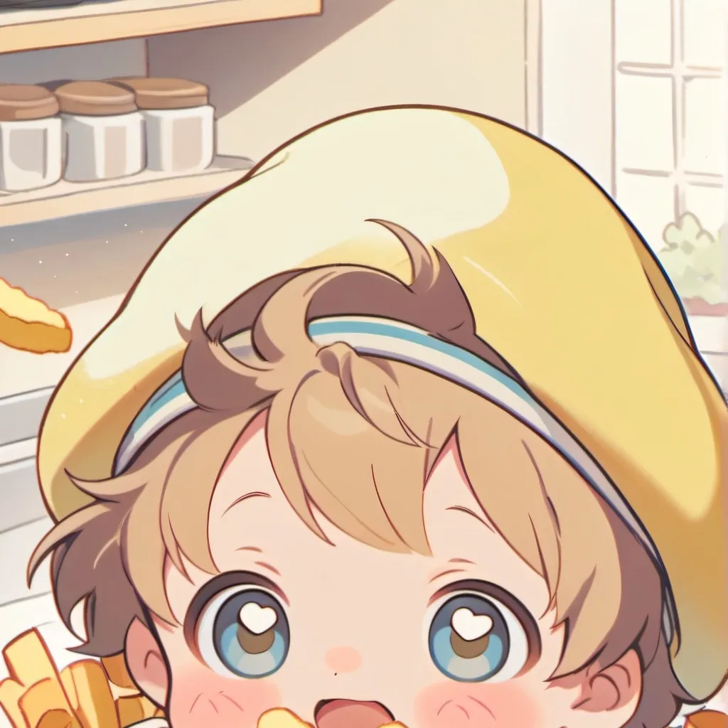 chat with ai character: french frie baby