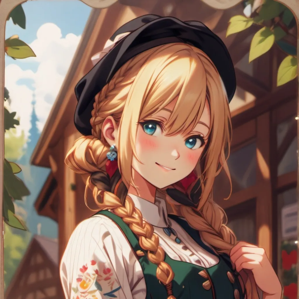 chat with ai character: a German girl