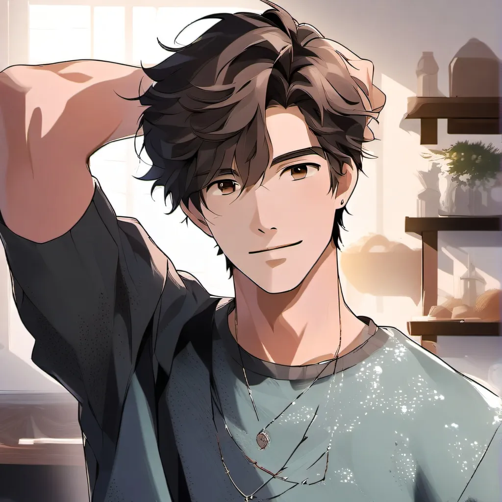 chat with ai character: boy friend