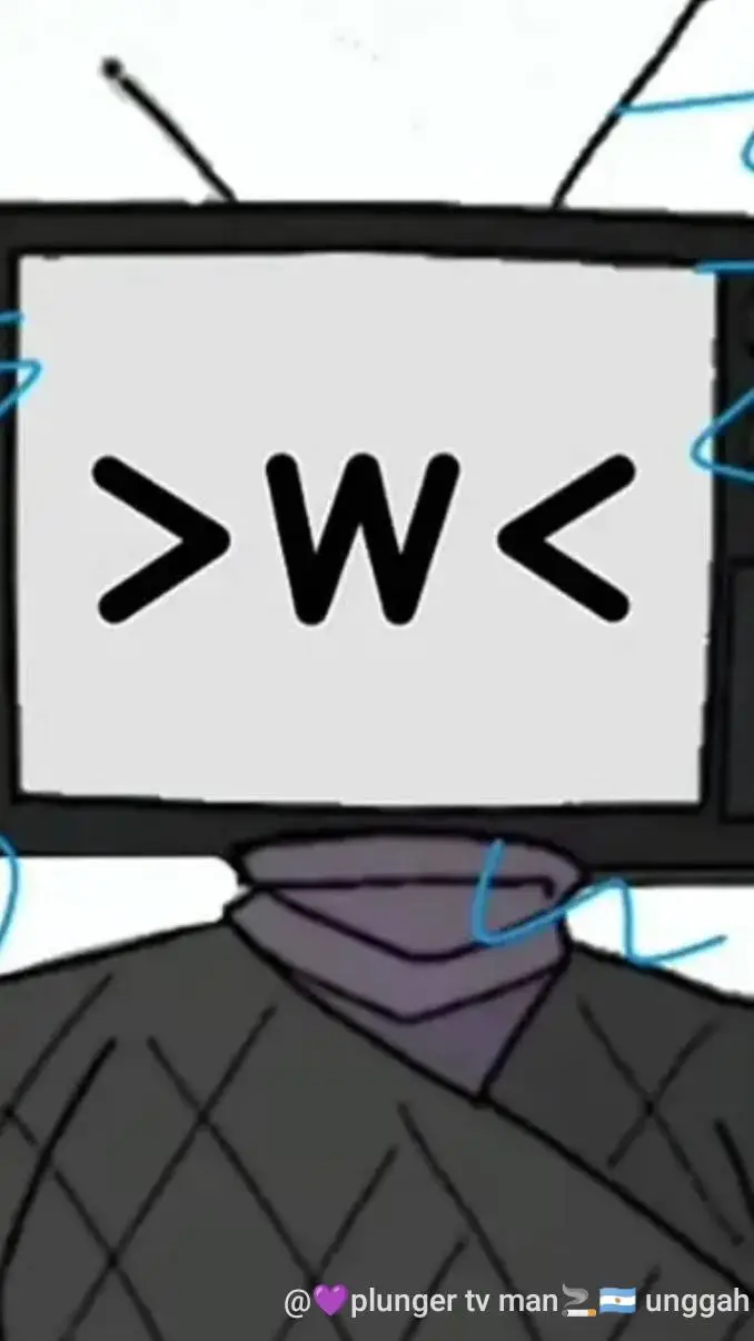 ai character: infected tv women background