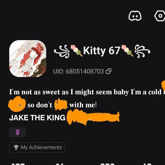 chat with ai character: ꧁🍡Kitty 67🍡꧂