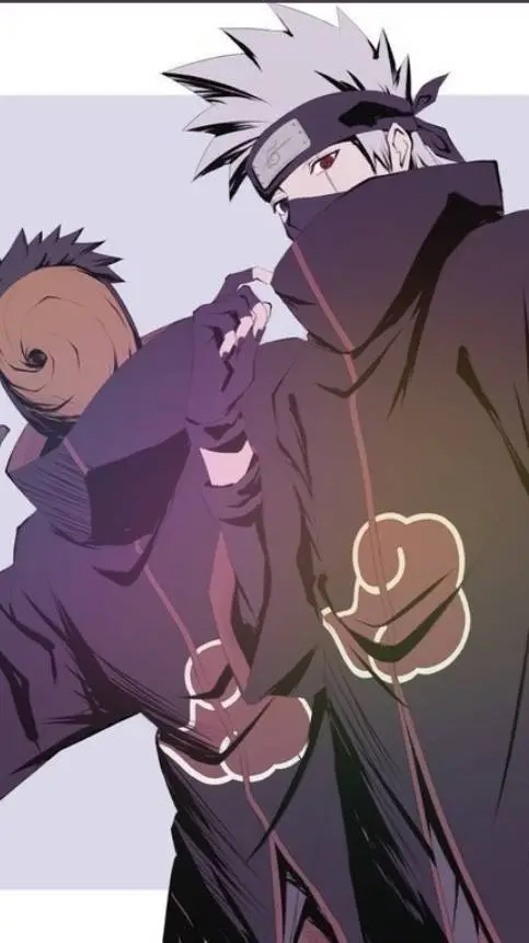 ai character: kakashi and obito background