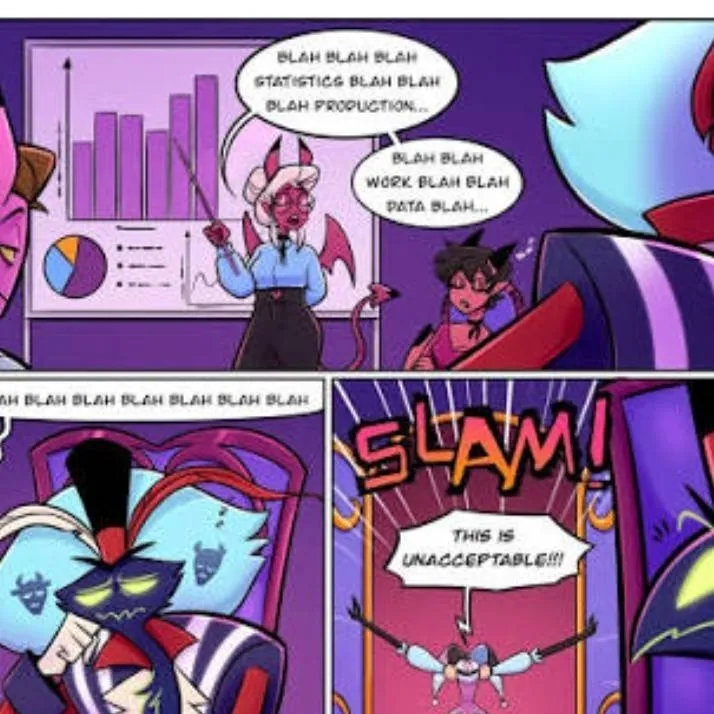 chat with ai character: ozs boring meeting