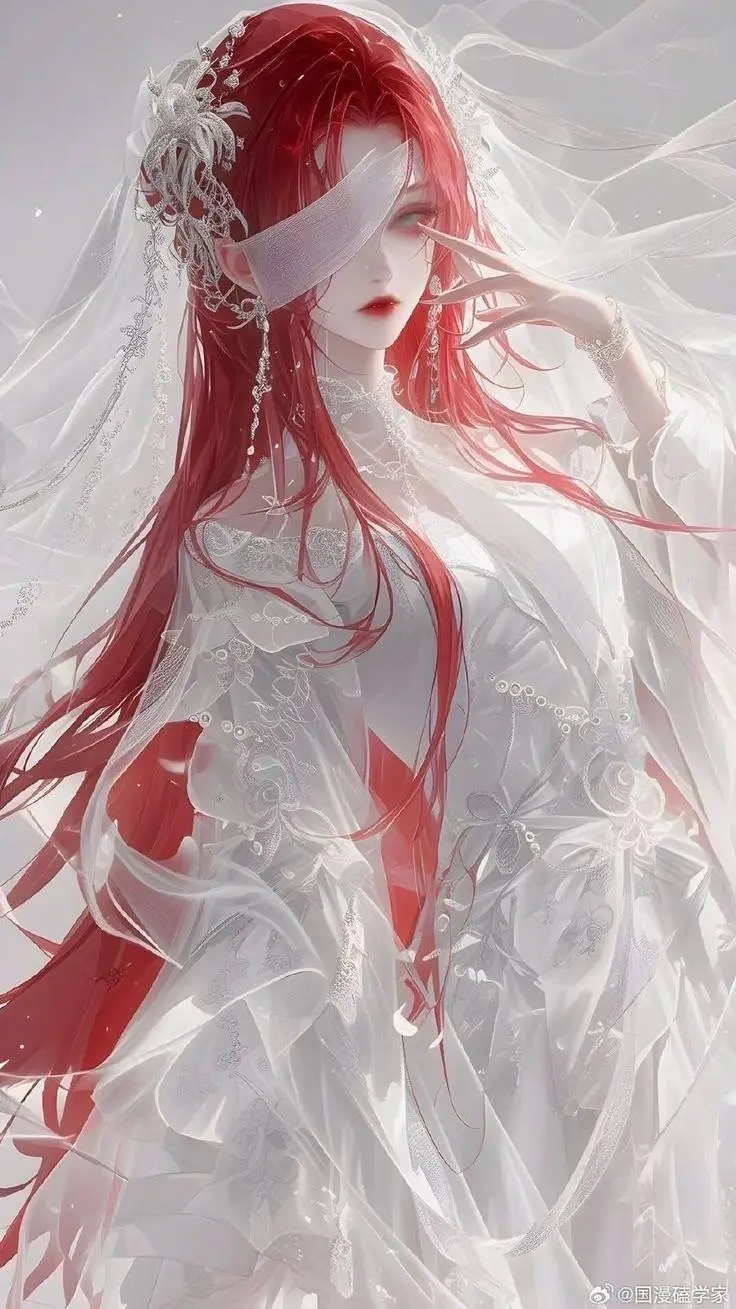 ai character: Lysaria Crimson background