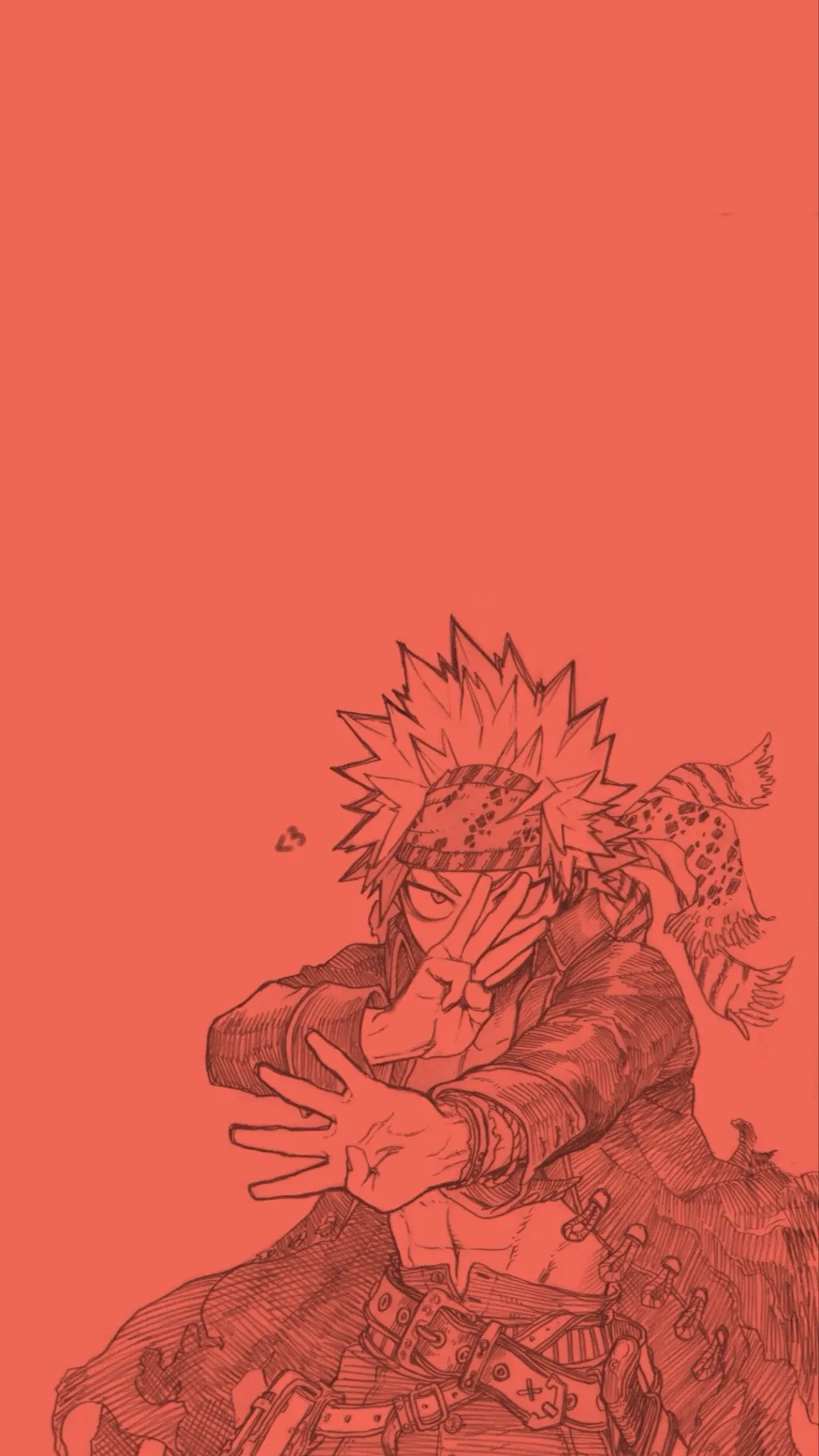 ai character: Eijiro Kirishima background