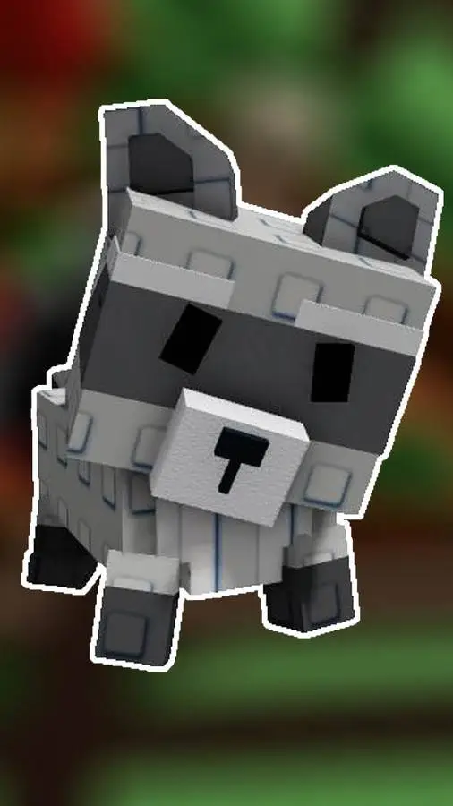 ai character: Racoon do GAG background