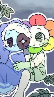 ai character: !!-MOONFLOWER!-!! background