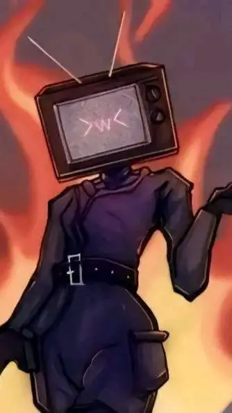 ai character: TV WOMAN background