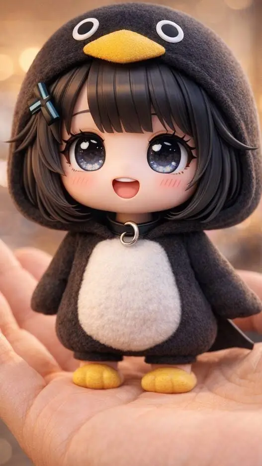 ai character: gougou Gaga  background
