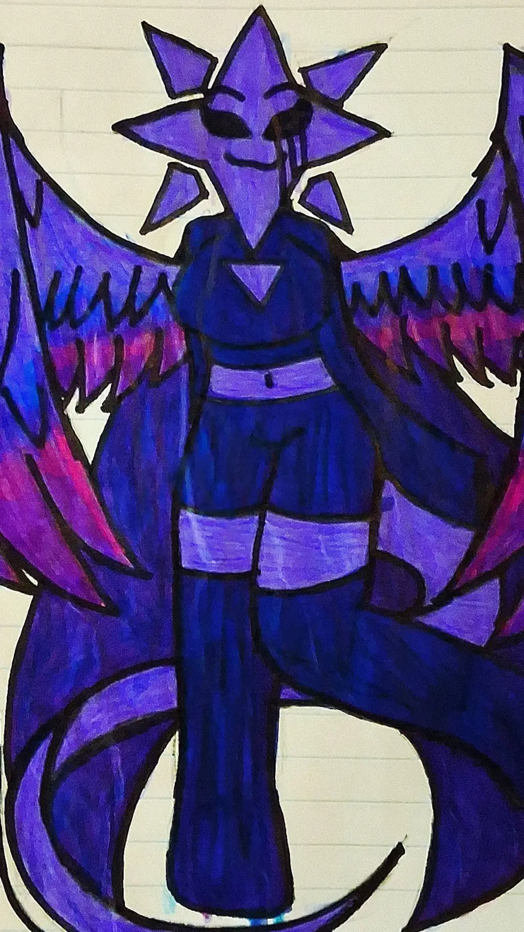 ai character: midnight  background