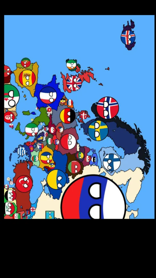 ai character: Countryballs 🇮🇴 background
