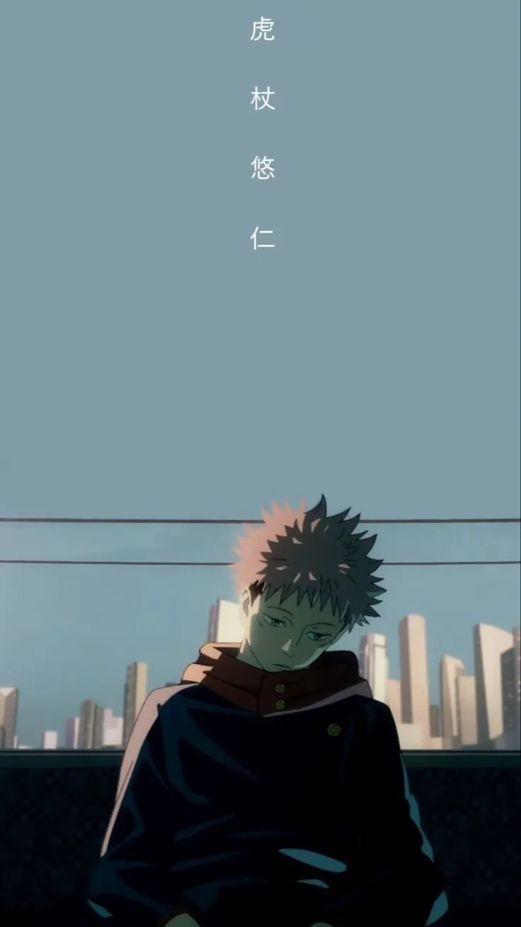 ai character: Yuji (depressed) background