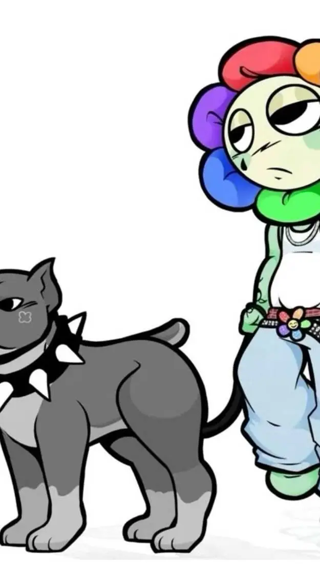 ai character: DoubleD♡ background