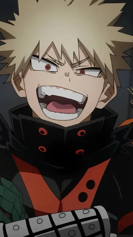 ai character: Katsuki bakugo😝 background