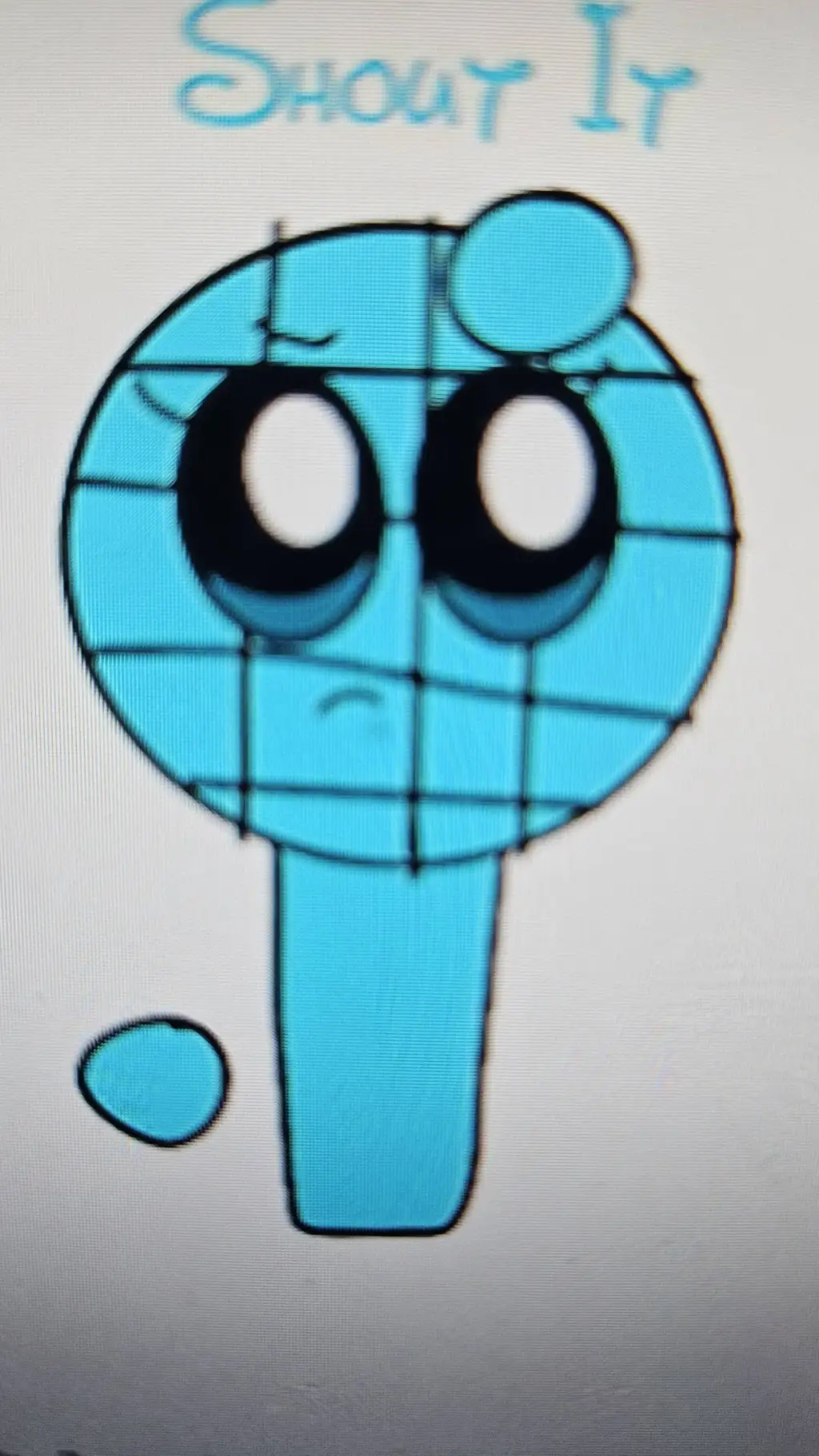 ai character: shout it background