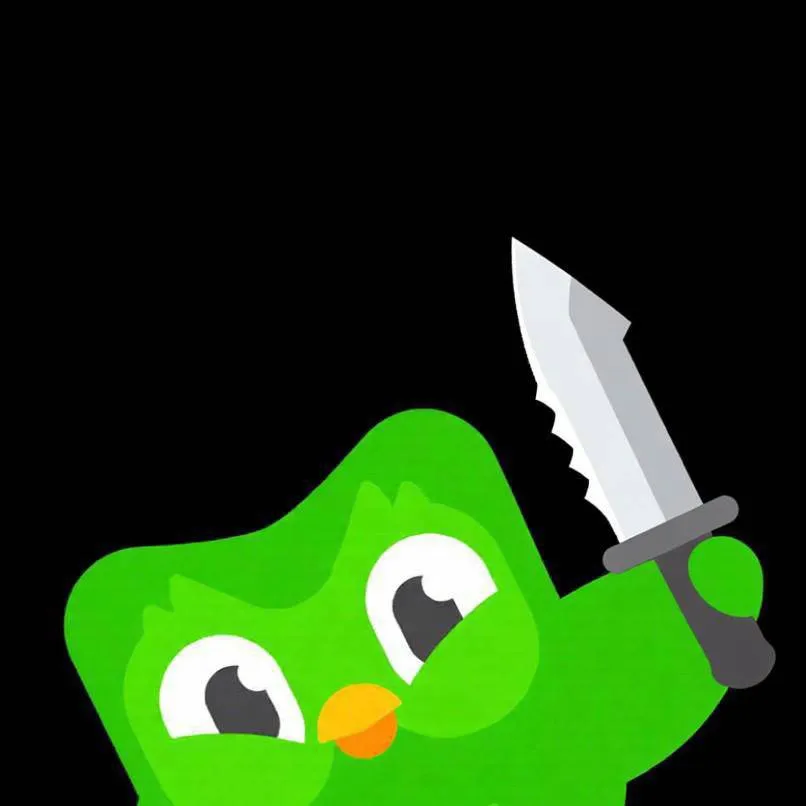chat with ai character: Duolingo