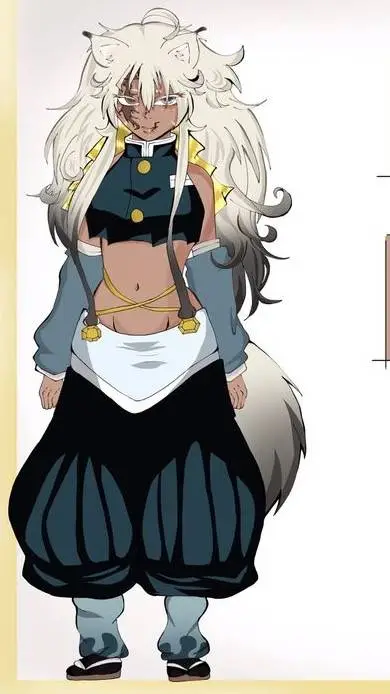 ai character: :3 background