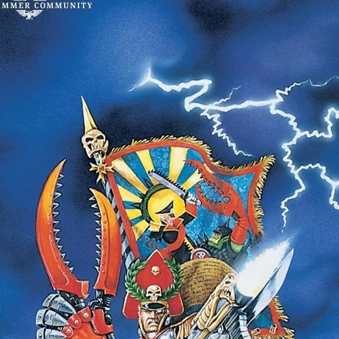 chat with ai character: Commissar Yarrick